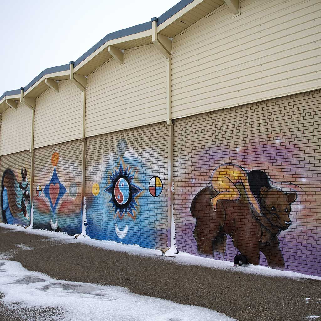 Cornwall Alternative School - Outdoor Mural